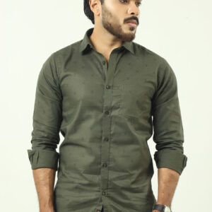 Men's Slim Fit Full Sleeve Shirt